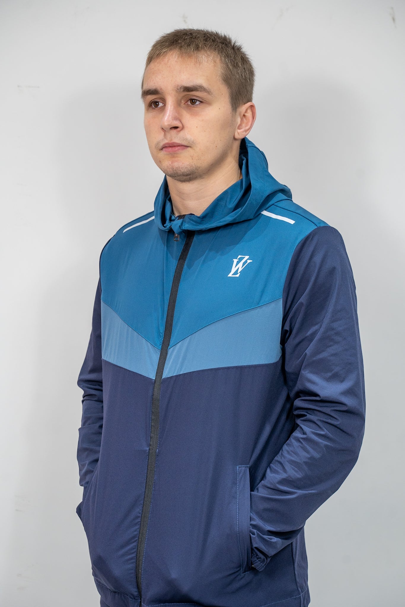 Zephyr Pulse Mens Jacket | Blue