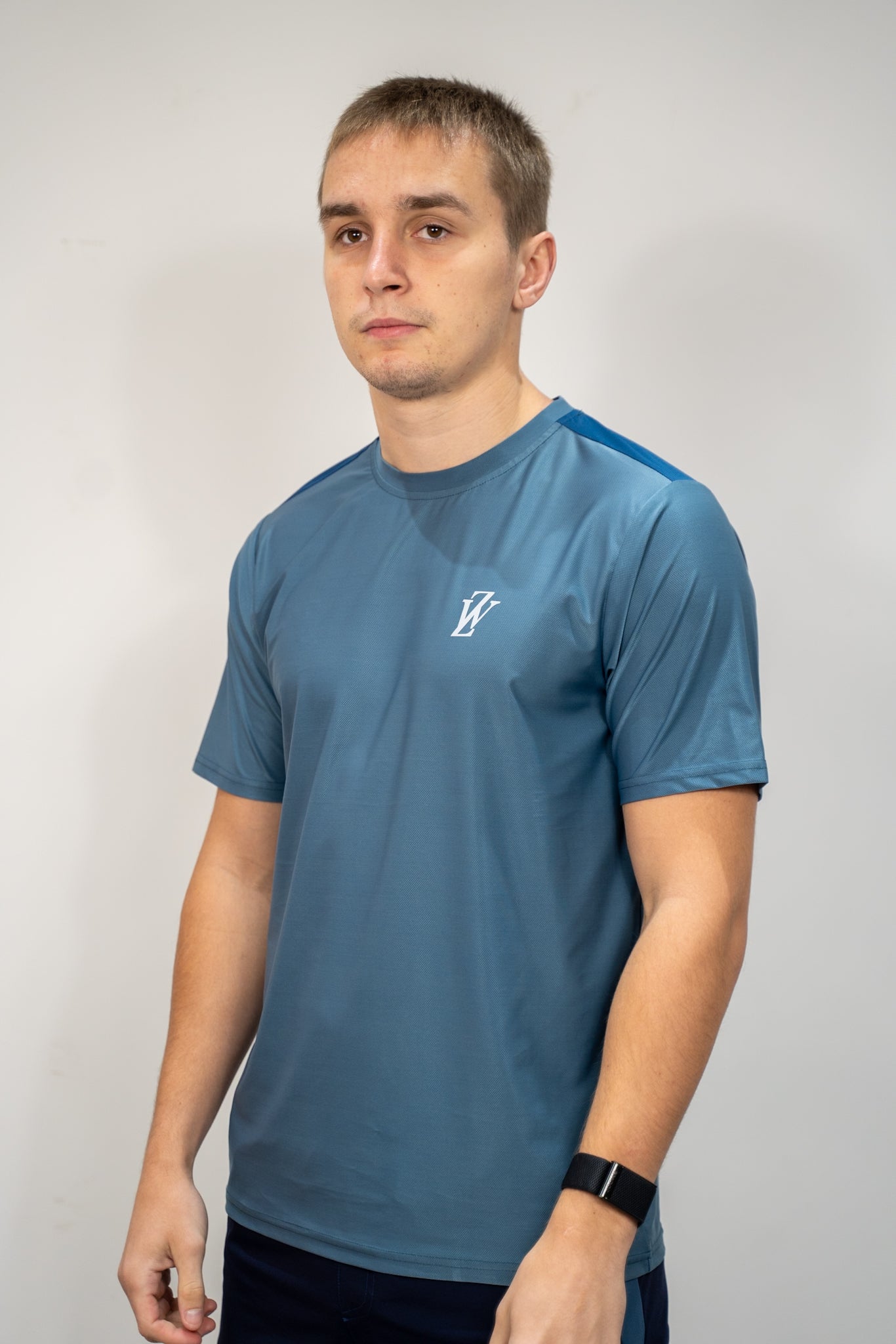 Zephyr Pulse Mens Tee | Blue