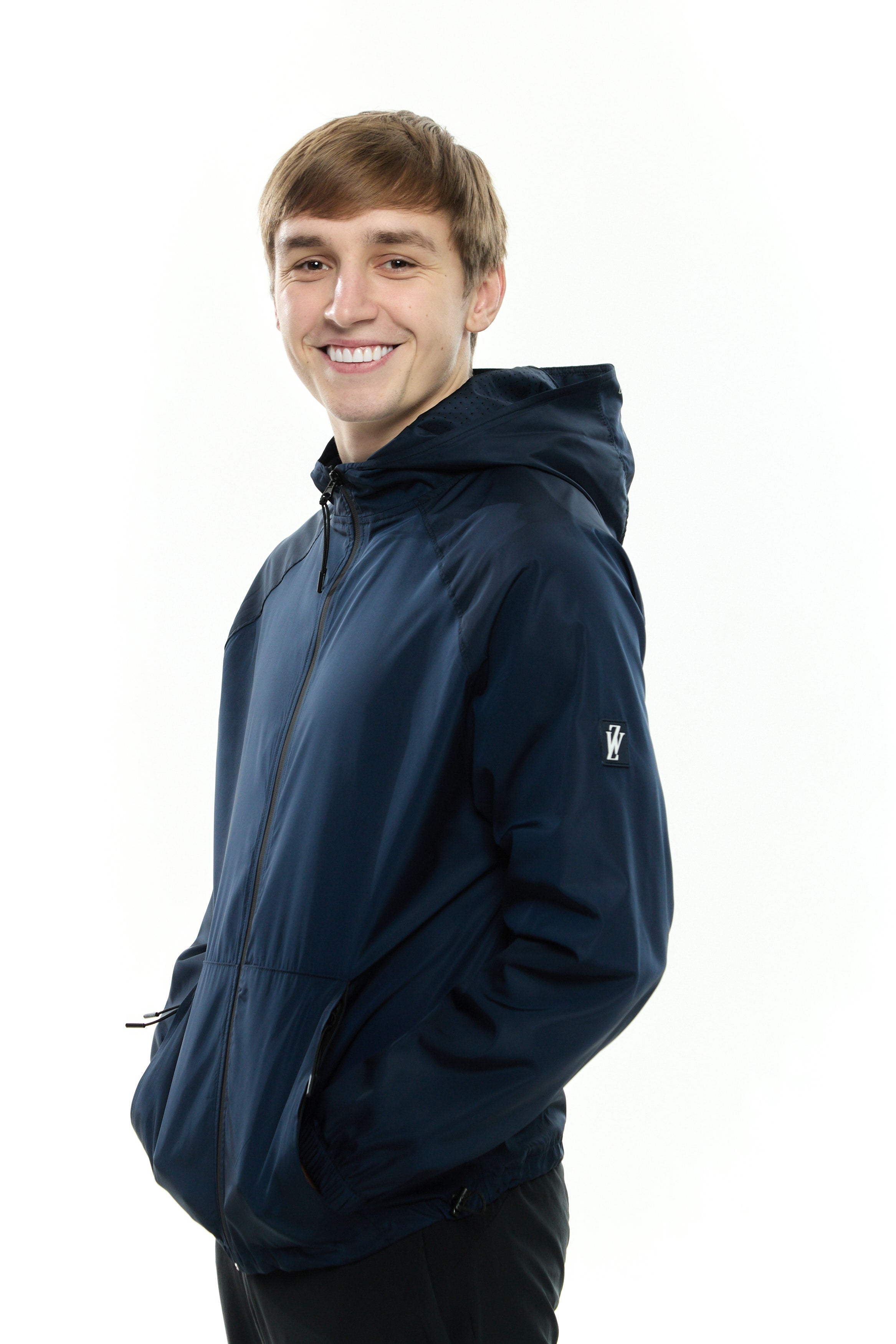 Zephyr Flex Mens Windbreaker | Blue
