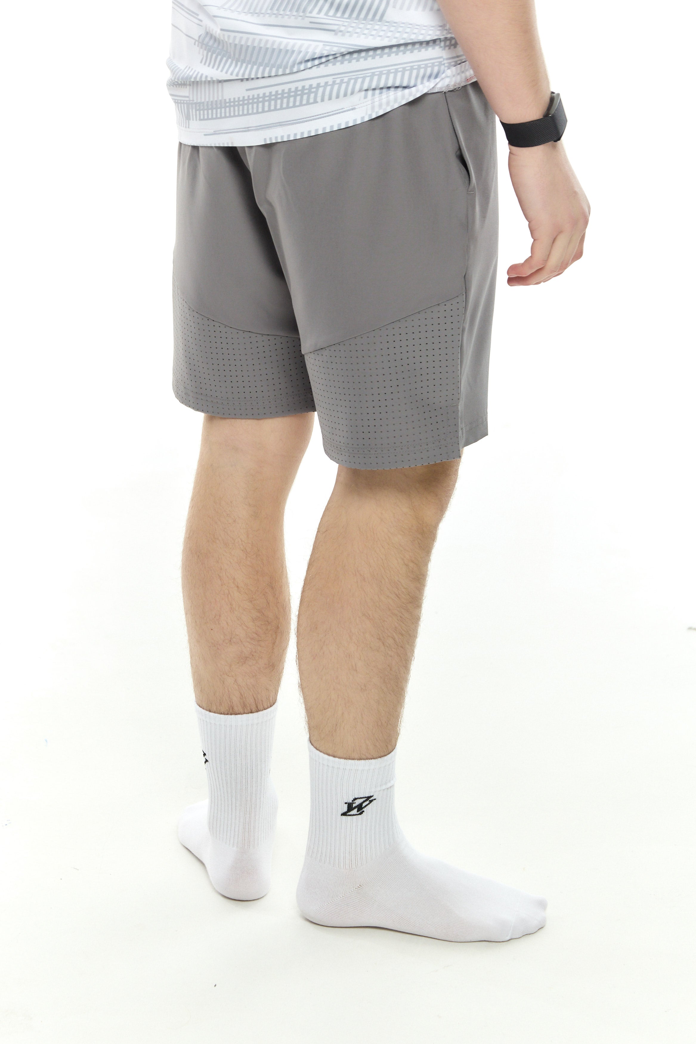 Zephyr Flex Mens Shorts | Grey