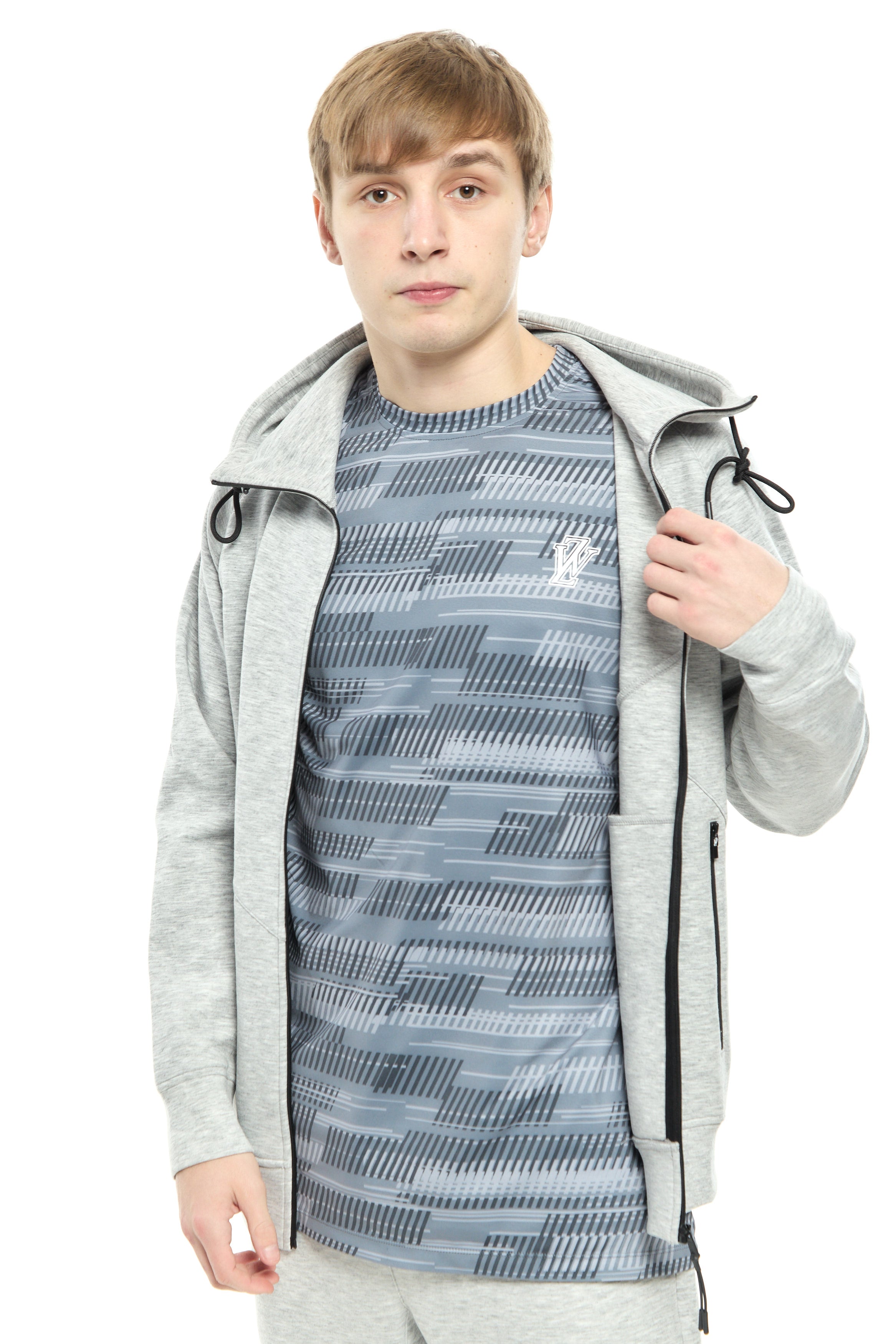Zephyr Apex Sports Tee | Grey