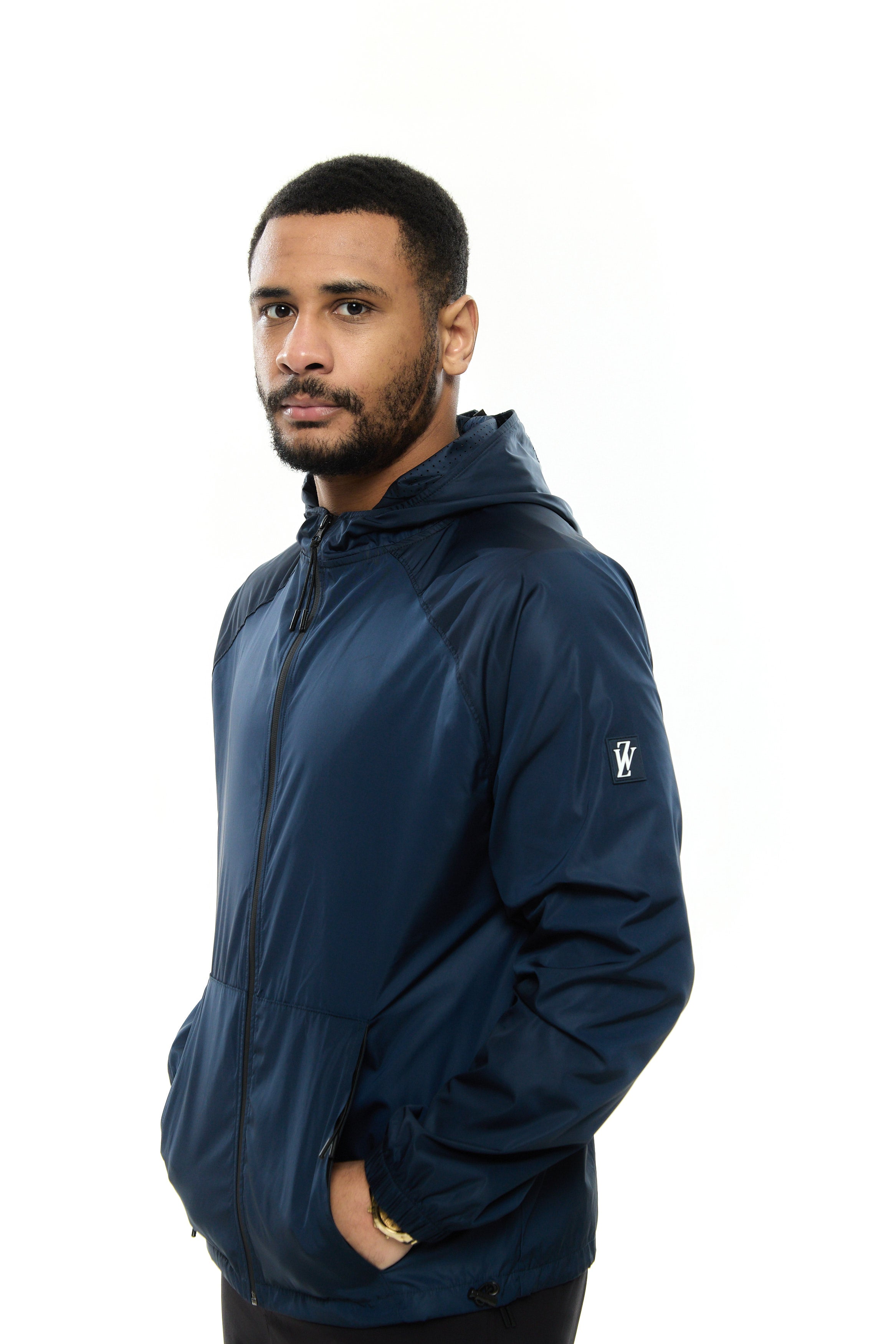 Zephyr Flex Mens Windbreaker | Blue